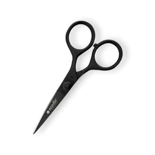Black scissors for hair cutting