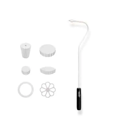 Nordic Ware Rose Keksstempel-Set mit Griff.