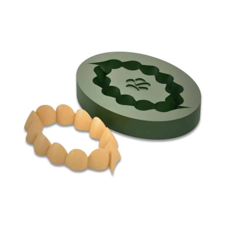 Crown mold kit with dental impression material