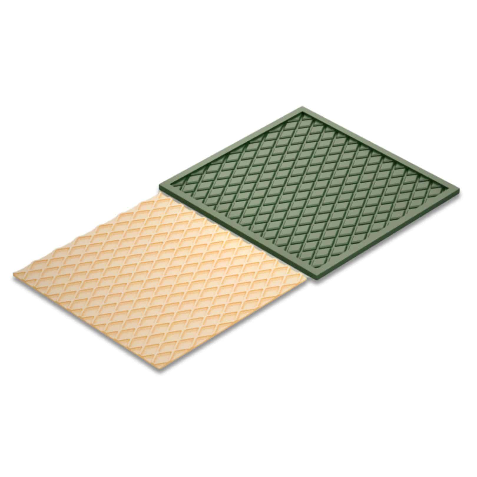 Alfombrilla wellington de ternera verde