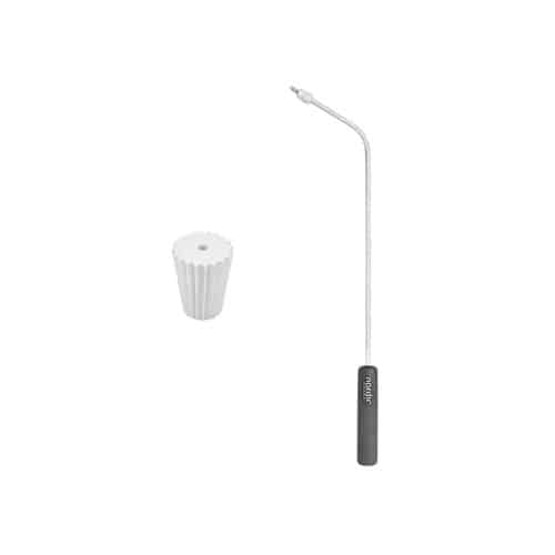 Nordic walking pole tip and protective cap.