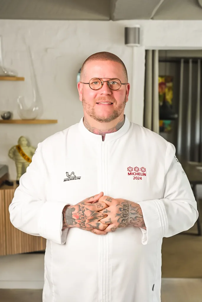 michelin-kocken Eric Vildgaard från Restaurant Jordnær