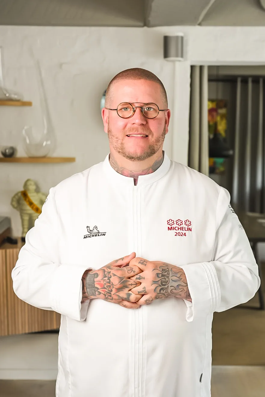 michelin-kocken Eric Vildgaard från Restaurant Jordnær