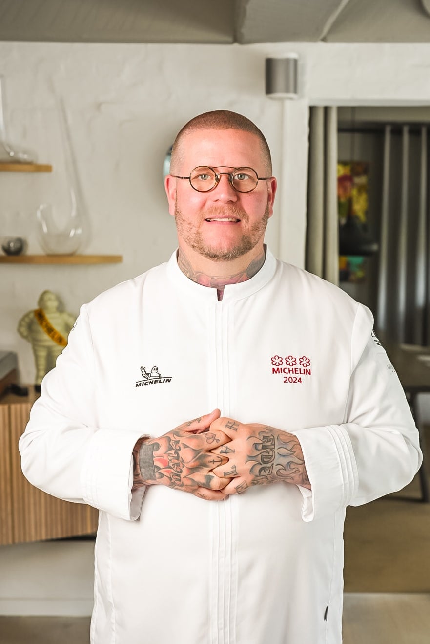 Chef Eric Vildgaard at Restaurant Jordnær