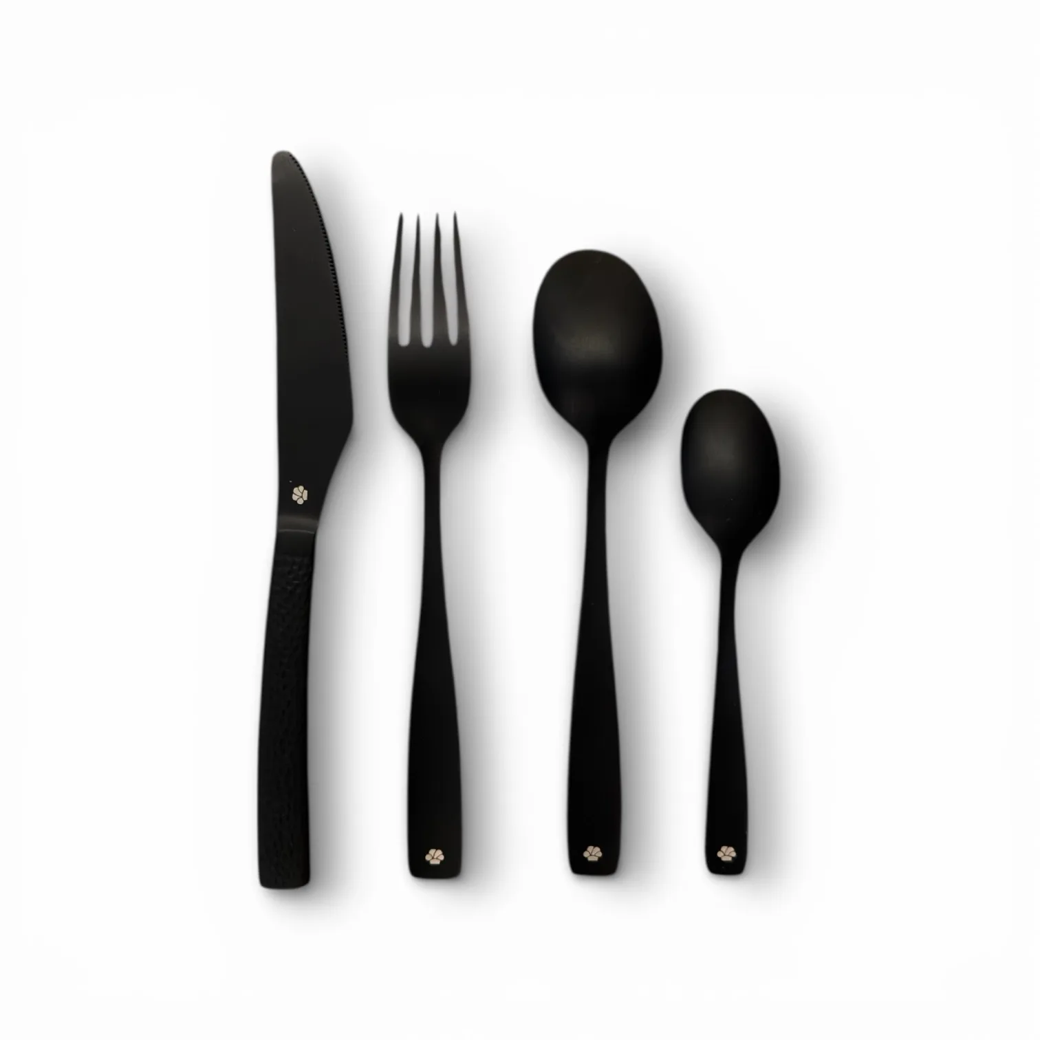 RÅ Cutlery Set - Jet Black - Bild 2