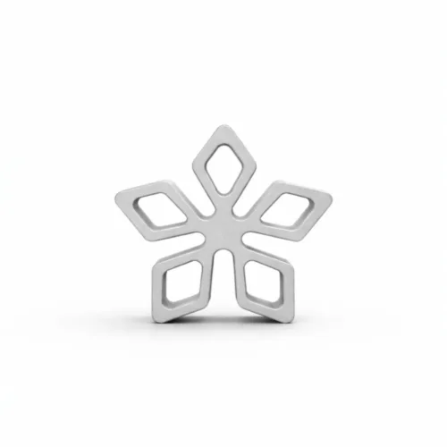 Snowflake Croustade Mold