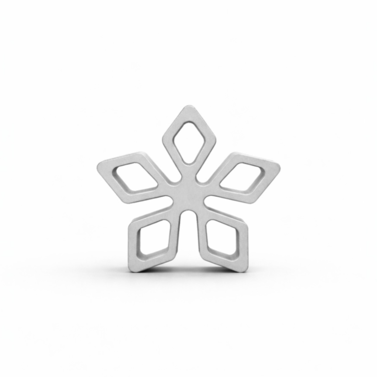 Snöflingeform för bakverk