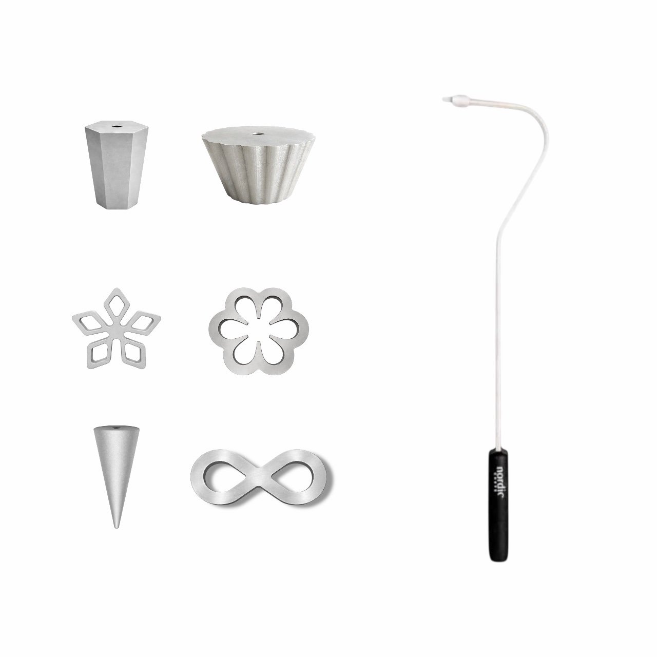 6-Piece Rosette Iron & Bunuelo Mold Set Vol 2