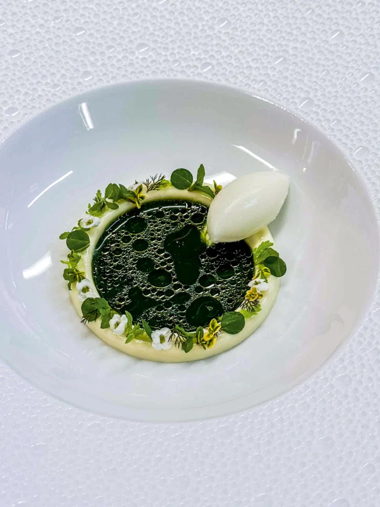 Postre Michelin - restaurante jordnær
