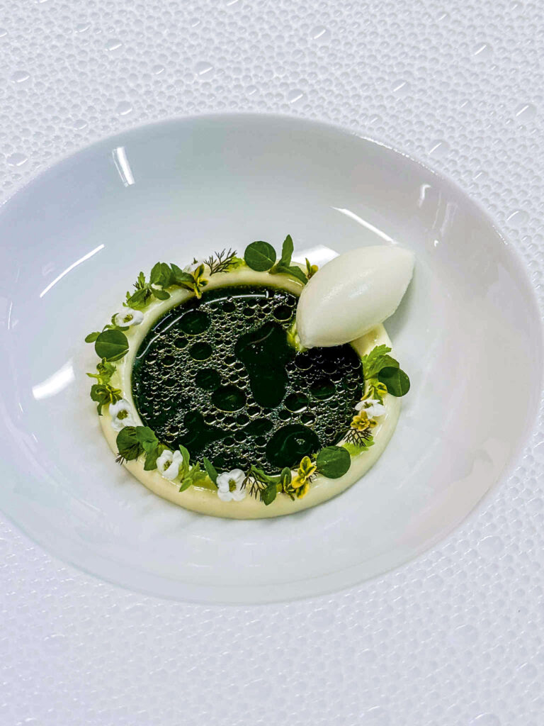 Michelin dessert - restaurant jordnær